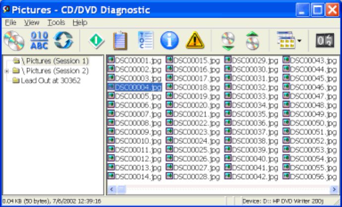 CD/DVD Diagnostic