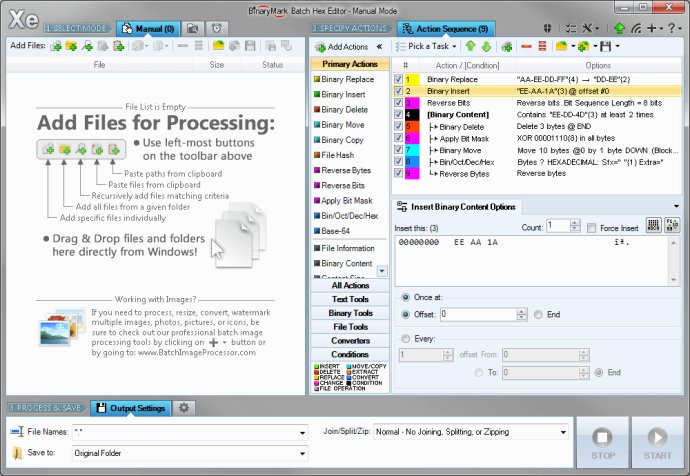 Batch Hex Editor