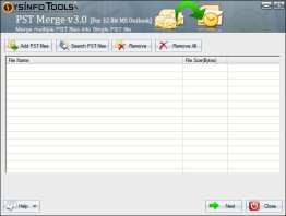 SysInfo PST Merge Software
