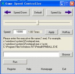 Game Speed Controller