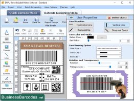 Databar 128 Barcode Application