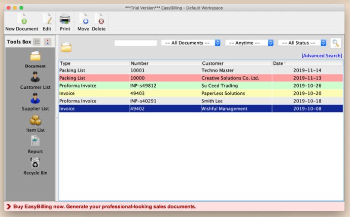 EasyBilling Invoicing Software for Mac EasyBilling Invoicing Software for Mac