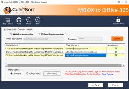 MBOX Email Client to Outlook 365