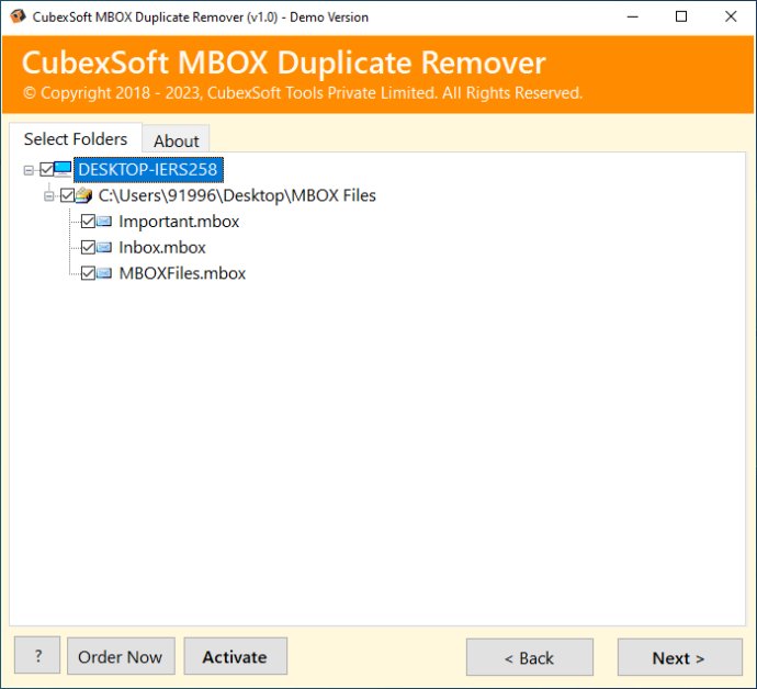 Delete All Duplicate Files From MBOX