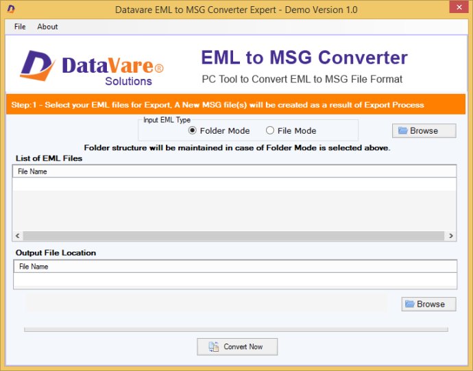 Toolsbaer EML to MSG Conversion Tool
