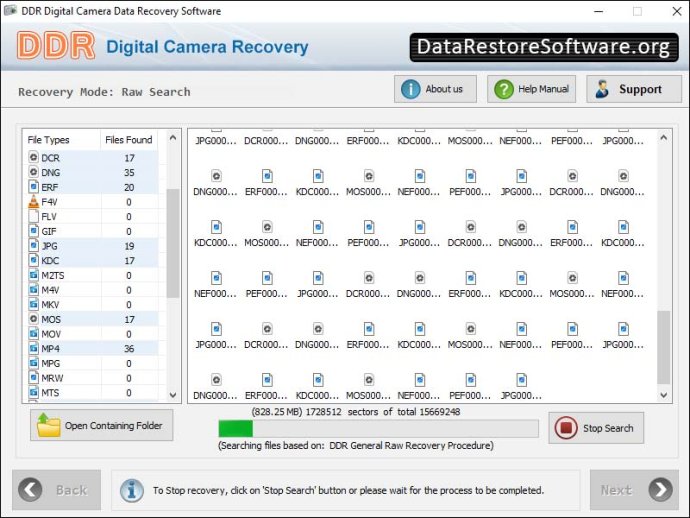 Digital Camera Photo Restore