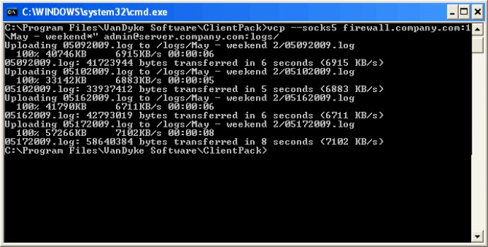 VanDyke ClientPack for Windows, Mac and UNIX