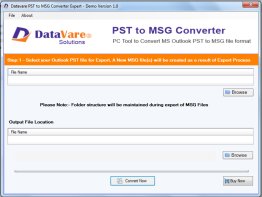 Toolsbaer PST to MSG Conversion Tool