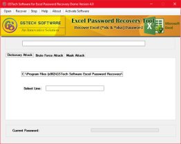 Excel XLSX File Password Recovery