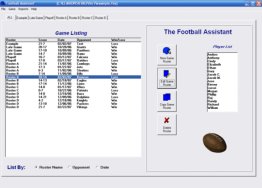 Football Roster Organizer