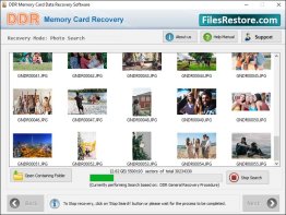Memory Card Files Restore