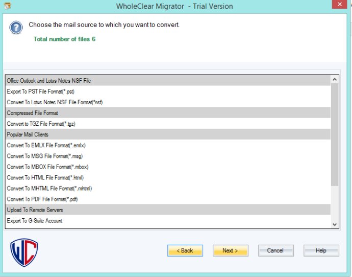 WholeClear EML to Yahoo Converter