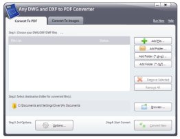 Any DWG and DXF to PDF Converter 2015