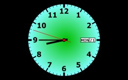 Free Clock Screensaver