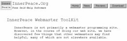 InnerPeace Webmaster ToolKit