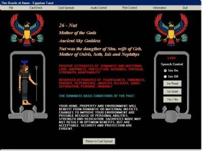 The Oracle of Amon - Egyptian Tarot The Oracle of Amon - Egyptian Tarot