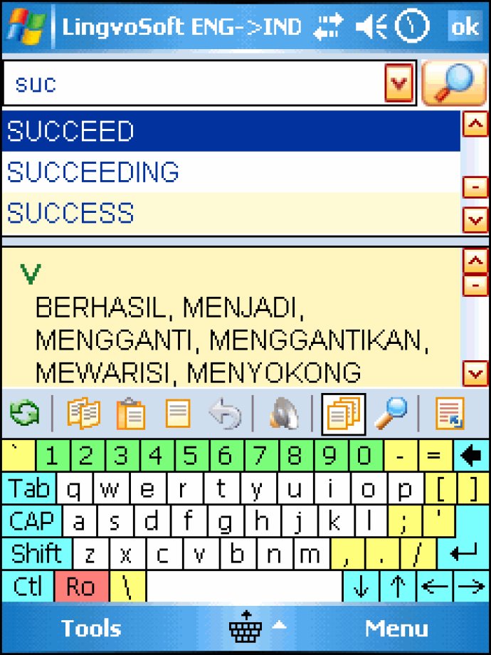LingvoSoft Talking Dictionary English <-> Indonesian for Pocket PC