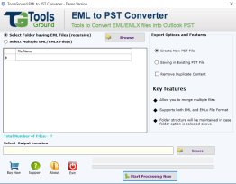 ToolsGround EML to PST Converter