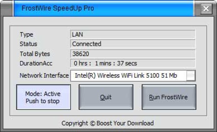 FrostWire SpeedUp Pro