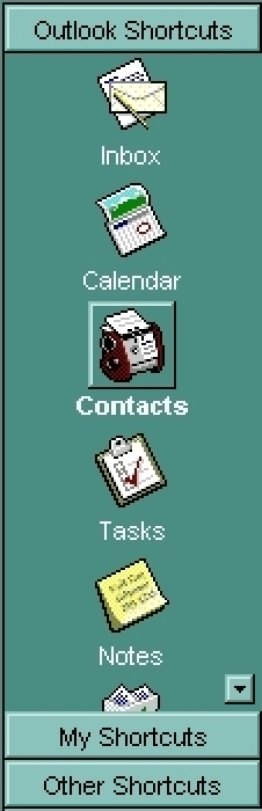 Outlook ListBar Control > 3 Licenses