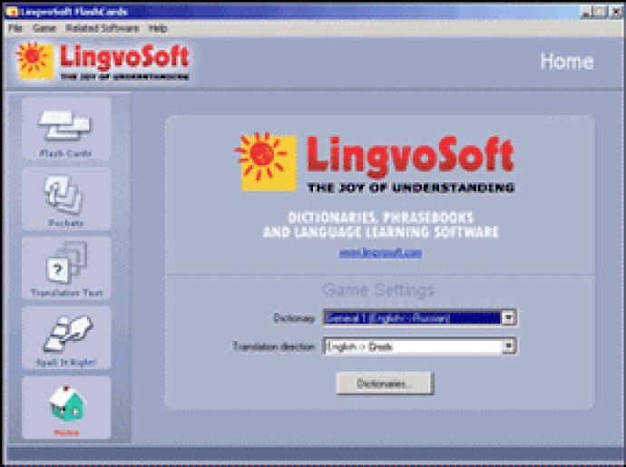 LingvoSoft FlashCards English <-> Greek for Windows