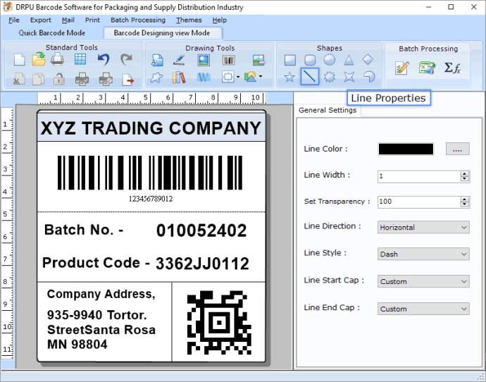 Supply Chain Barcode Generator for Excel