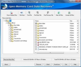 IGEO MEMORY CARD DATA RECOVERY
