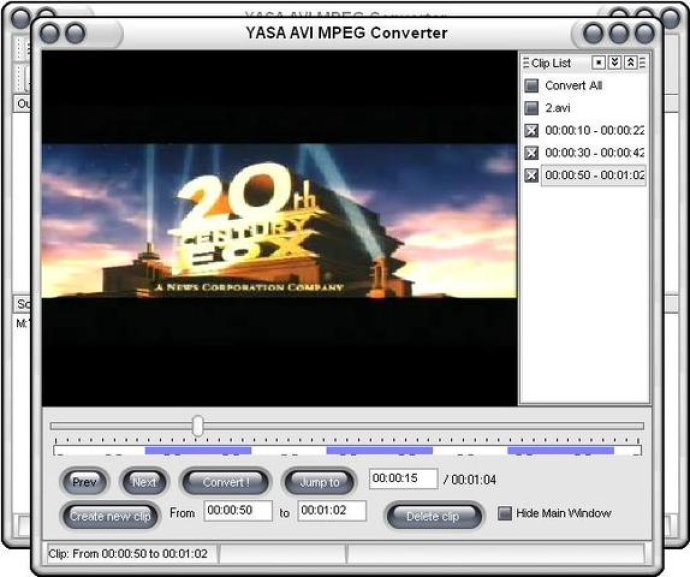 YASA AVI MPEG Converter