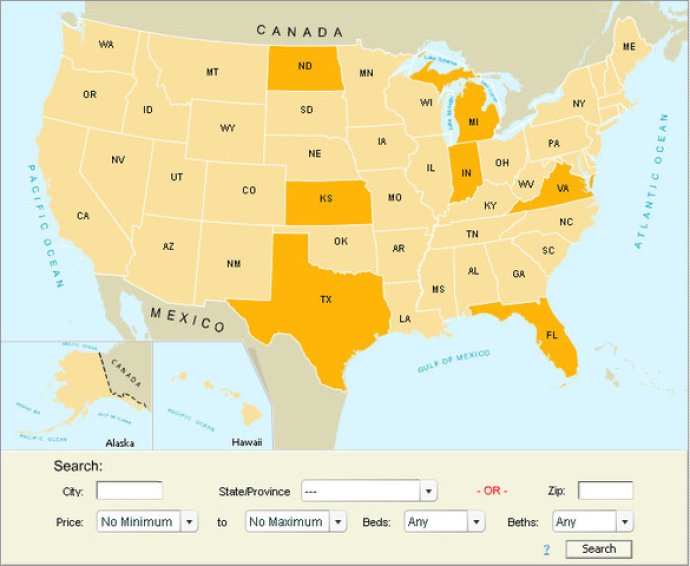 USA Real Estate Map Pro