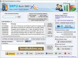 Send Bulk Text SMS Software