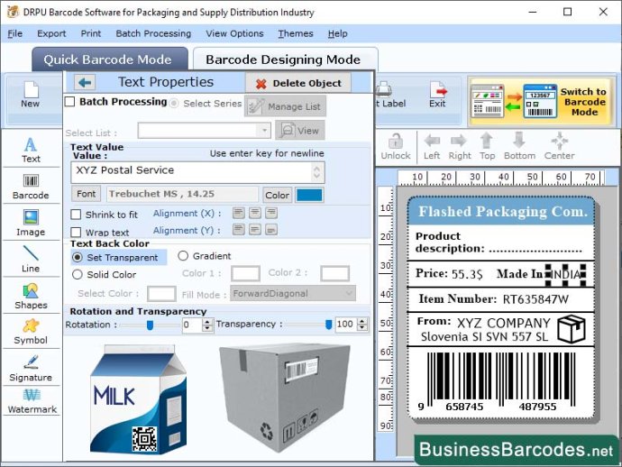 Barcode Generator Tool for Retailers