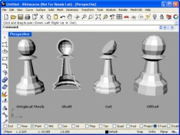 MeshCAD for Rhino