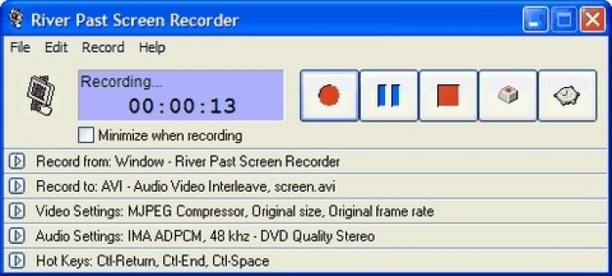 River Past Screen Recorder