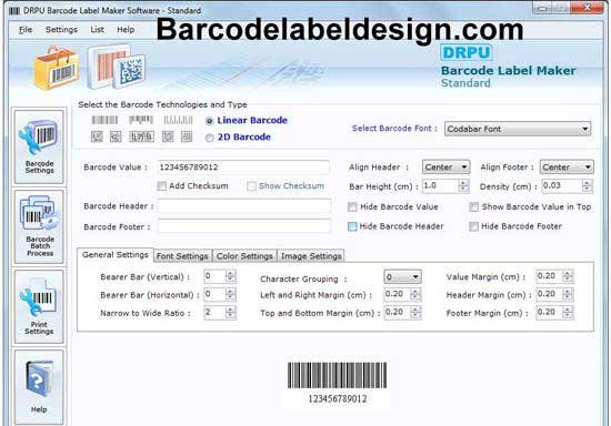 Design Barcode Label Design Barcode Label
