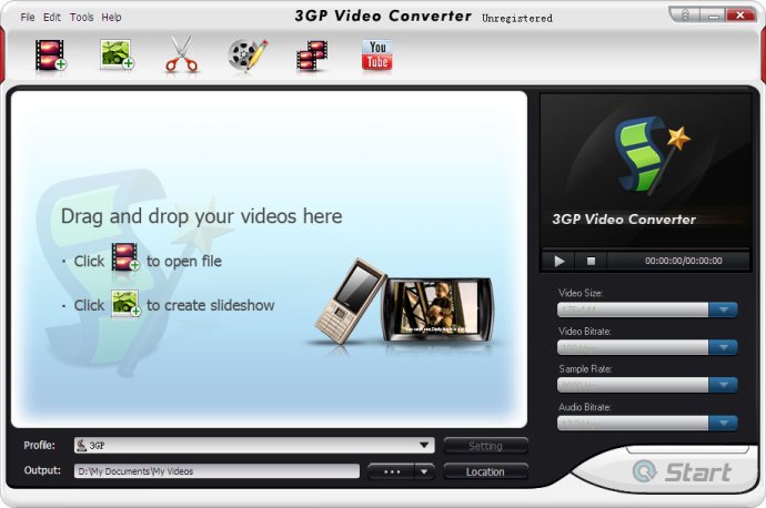 BlazeVideo 3GP Video Converter