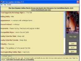 MB Egyptian Astrology