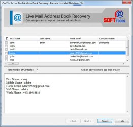 Export Live Mail Contacts to Outlook