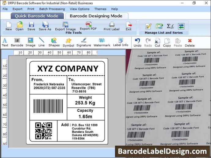 Warehousing Barcode Labels Warehousing Barcode Labels