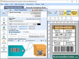 Inventory label Maker Program