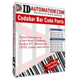 IDAutomation Codabar Font Advantage