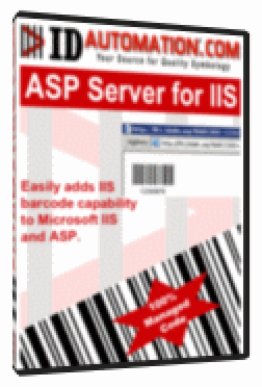 GS1 Databar ASP Barcode for IIS