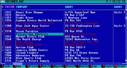 DBF Viewer and Editor, DOS version