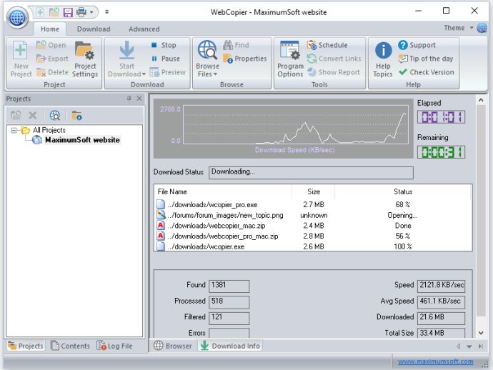 WebCopier for Windows