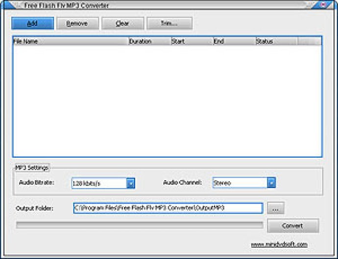 Free Flash Flv MP3 Converter