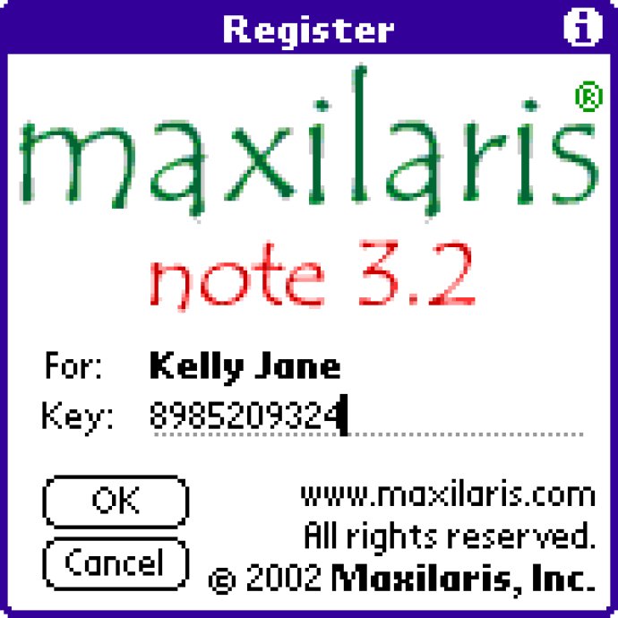 Maxilaris Note