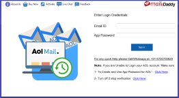 MailsDaddy AOL Backup tool