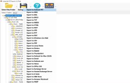 Save Offline OST Folder to Outlook