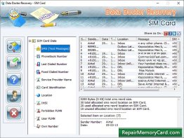 Sim Card Data Recovery Application