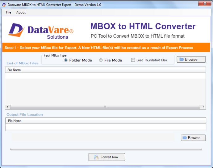 Toolsbaer MBOX to HTML Conversion Tool