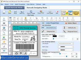 Barcode Generator for Post Office